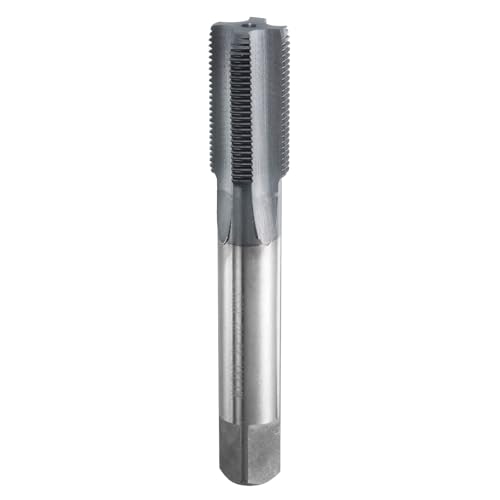Image of sourcing map M17x1.25 Metric Thread Tap 6542 Cobalt High-Speed Steel TiCN Coated Plug Tap Right Hand Straight Flutes Screw Threading Hand Tap