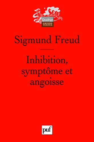 Inhibition, symptome et angoisse (6eme edition) [French] 2130549802 Book Cover