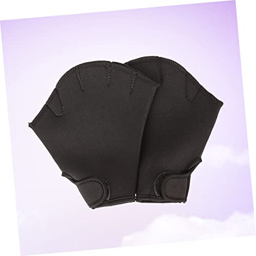 BESPORTBLE 1 De Luvas Dedos Luvas De Natação Luvas Aquáticas Luvas De Fitness Aquático Equipamentos