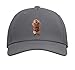 Disney Zootopia 2 Dr. Fuzzby Quokka Group Therapist Adjustable Printed Baseball Hat, Slate Grey