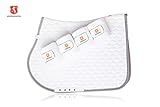 Horsecode Set schabracke Angels Starlight VS & Bandagen white Silver