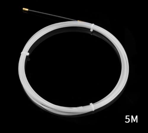 Sonda Tiracavi Tira cavi Tirafili Sonda Passacavi molla da elettricista diametro 4 millimetri disponibile in 3 misure. (5 Metri)