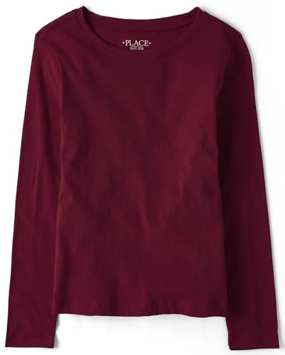 Image of The Children's Place Girls Basic Long Sleeve Layering Tees