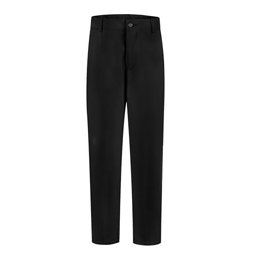 Boys Slim Fit Suit Pants Casual Sports Solid Color Formal Suit Pants for Boy Kids Homecoming Graduation Party4