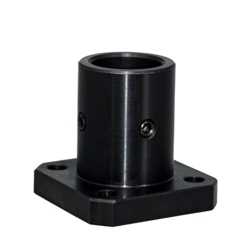 Long sleeve circular flange mounting shaft supports linear motion components dia3/4/5/6/8(DHRJF-SQUARE,50-70-50)