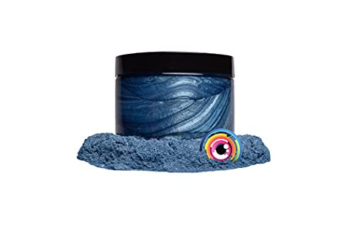 Eye Candy Pigments Premium Blue Mica Powder - Carolina Blue (25gr) - for Epoxy, Resin, Soap, Paint, Woodworking, Acrylic Pouring, Bath Bombs, Fishing Lures - DIY Arts and Crafts Additive