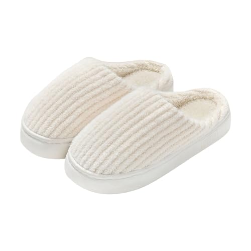 SHOBDW Zapatos de Estar por Casa para Unisex Zapatillas Peluche Cmodas y Suaves Acogedoras Zapatillas Casual Interior Exteriores para Hotel Viajes Slippers Ligeras