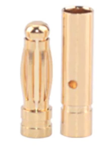 3 paia spina 5 mm 5,0 mm 5 mm spina oro femmina tubo 3 paia spina 5 mm 5,0 mm 5 mm spina oro femmina tubo