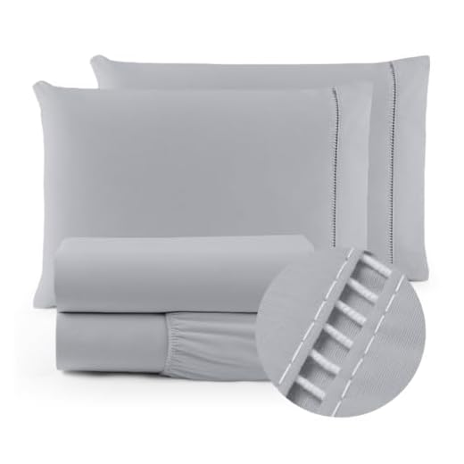 Jogo de lençol 400 fios Micropercal com elástico toque suave varios tamanhos (solteiro, casal, queen, King) (Solteiro, Cinza)