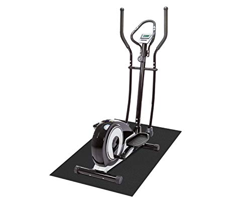 Exercise Bike Mat Health & Fitness Exercise Equipment Mat- Anti Fatigue Floor Mat, Fitness Mat, Treadmills Mat, Jump Rope Mat, Gym Mat Used On Hard Floors and Carpet Protection 24"x48"