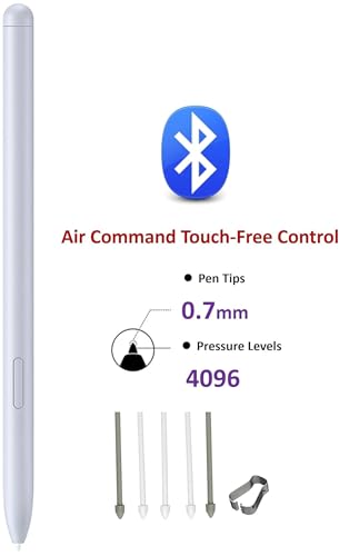 Stylet pour Samsung Galaxy Tab S10 Ultra Plus pointe de rechange accessoire bleu