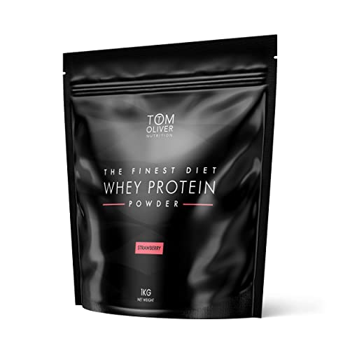 Diet Protein Tom Oliver Nutrition saveur fraise pot de 907g
