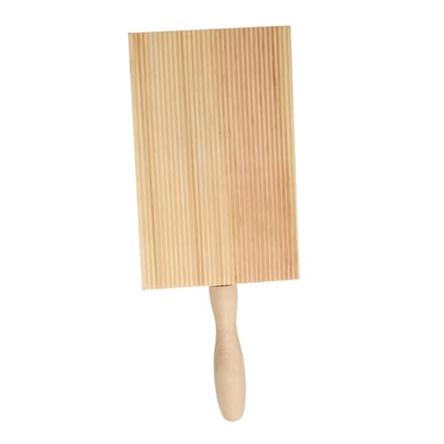 UTHCLO Tabla de Pasta de Madera para Hacer Ñoquis Herramienta Práctica y Conveniente para Pasta Casa Fabricada Madera para Espaguetis y Macarrones Uso y