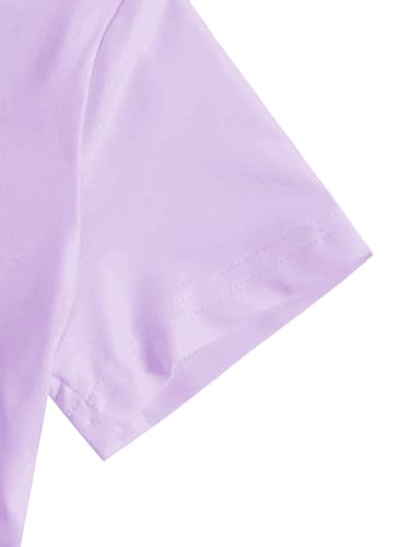 Image of Milumia Girl's 2 Piece Cut Out Crisscross Crop Tops Short Sleeve Tee Shirts