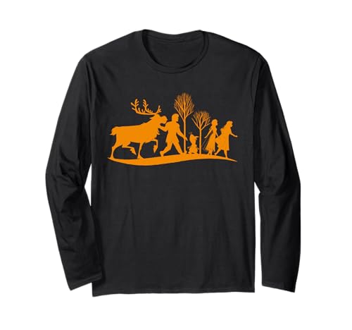 T-shirt Frozen 2 Halloween à manches longues parfait pour la chasse aux bonbons des enfants