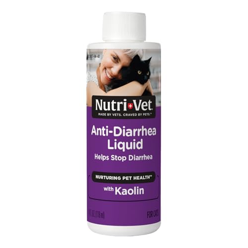 Nutri-Vet Anti-Diarrhea Liquid for Cats,...