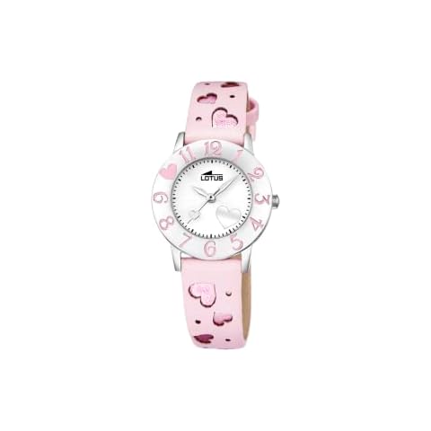 Reloj LOTUS Infantil 18271/2, Caja Acero Inoxidable, Correa Cuero Rosa Cover