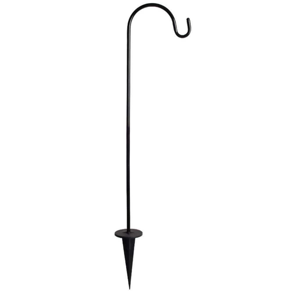 Heavy-Duty Outdoor Shepherd Hooks - Solar Powered Garden Decor for Planters, Lanterns, & Wind Chimes