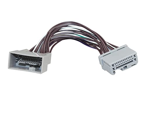 Full Pins Wire Harness Compatible with Honda Accord 2008-UP Aux CD Changer Navigation 15CM