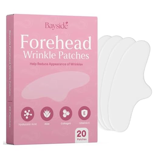 Forehead Wrinkle Patches | Anti-Wrinkle Facial Patches for Fine Lines | Overnight Wrinkle Filler & Deep Line Treatment | Disposable Face Tape for a Youthful, Firmer, and Smoother Appearance | 20 Count