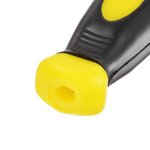 QUARKZMAN 5 Stück Feilengriff aus Kunststoff 108 mm / 4,25 Zoll Runde und Rechteckige Loch Ergonomische Griffe für 8 Zoll Metallfeilen, Raspeln und Meißeln