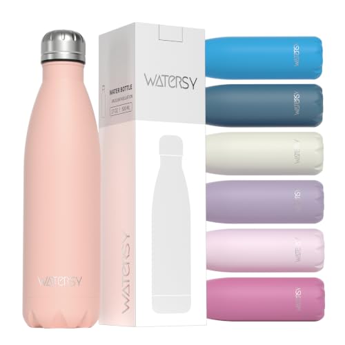 Image of WATERSY Stainless Steel water bottles,17oz /500ml Insulated Water Bottle