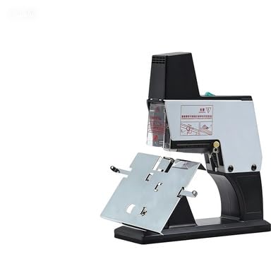 Machine relieuse à selle automatique et agrafeuse auto robuste avec commande au pied