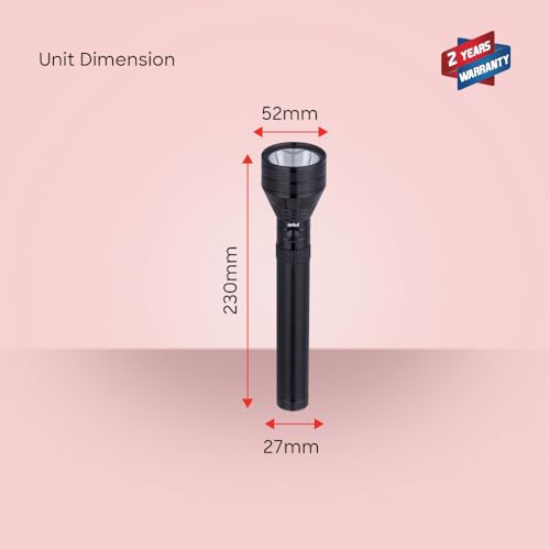Image of Sanford LED Search Light, 520 Lumens CREE LED, 2800m Range, 5000mAh Rechargeable Battery, Waterproof Torch, Navy