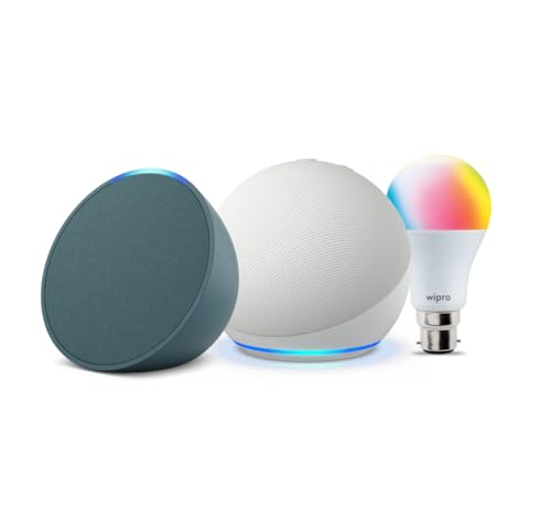 Image of Amazon Echo Dot (5th Gen) | Smart speaker with Bigger sound, Motion Detection, Temperature Sensor, A