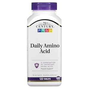 21st Century Daily Amino Acid Tablets, 120 Count