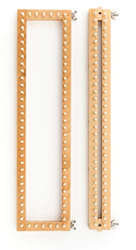 Authentic Knitting Board 5/8" Gauge Knitting Loom, Solid Hardwood #TOP1