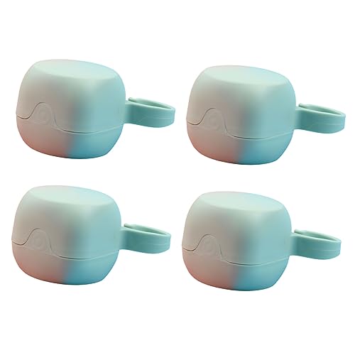LIOOBO Pacifier Holder Compatible Durable Plastic Storage Container Random Color
