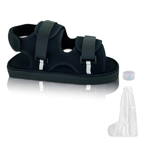 HLIWS Zapatos De Rehabilitación Ajustables, Zapatos Postoperatorio, Zapato Para Restaurar Fractos, Se Puede Usar Pie Izquierdo Y Derecho, Adecuado Para Fractura De Pie