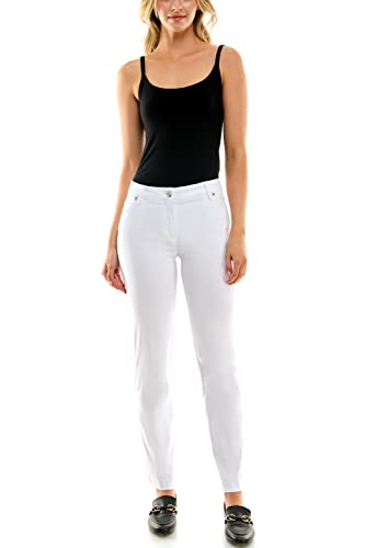 Image of Zac & Rachel Women's Millennium Fabric Pant - Perfectly Designed Woven Stretch Combination That Makes for The Most Flattering