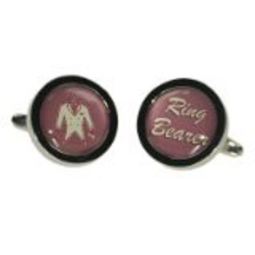 Mancuernillas Redondas Marrones para Hombre RGT miniatura 1