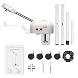 Gesichtsdampfer 750ml 2-in-1-Porenreiniger 800 W mit Teleskopstange 360° drehbarer Düse und...
