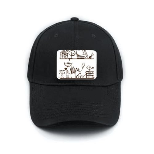 Casquette de baseball noire enfants pour les sorties au parc