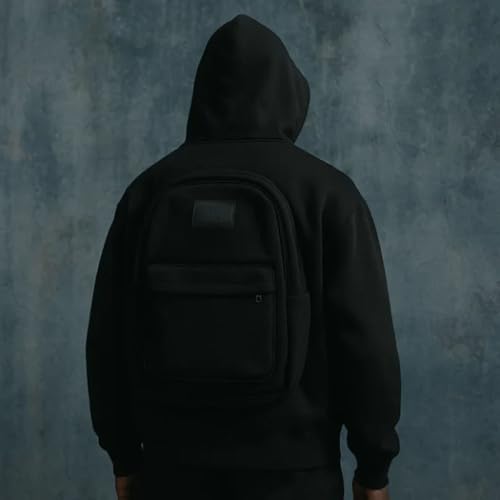 Backpack Hoodie, 2025 Creative Hoodie with Bookbag, Travel Zipper Cardigan Lightweight Hoodies for Unisex3