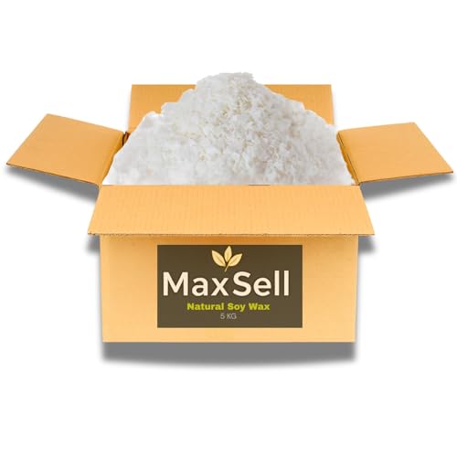 Pure 100% Natural Soy Wax Flakes 5KG Box