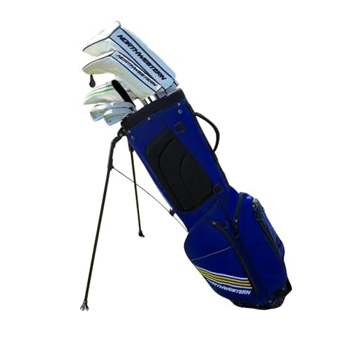 Complete Navy Blue Golf Club Set