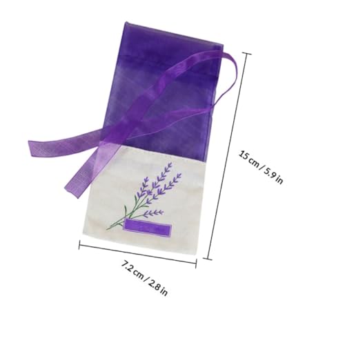 1 set de bolsas de sachet de lavanda vacías para aromatizar miniatura 7