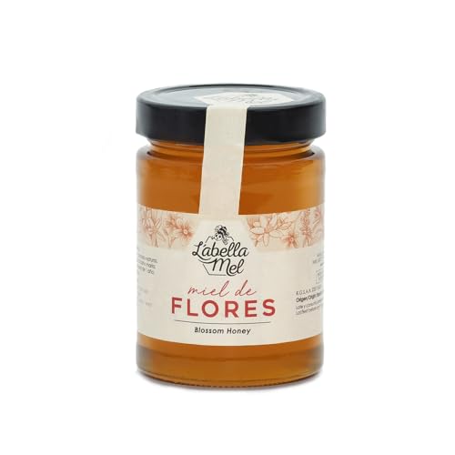 Miel de flores natural en envase de 500g, miel pura con sabor suave y aroma floral ideal para endulzar bebidas, cocinar y disfrutar a diario. Perfecta para quienes buscan miel auténtica para disfrutar