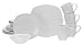 Produktbild CreaTable 13915 Kombiservice Square für 4 Personen, Porzellan, weiß (1 Set, 16-teilig)