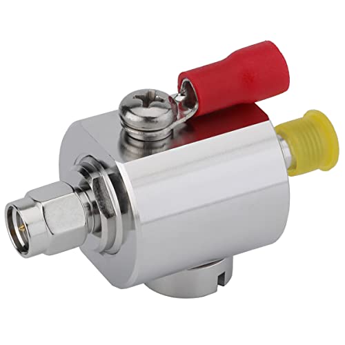 Sma Lightning Arrestor Coaxial Cellular & Gps Sma Coax Surge Protector Sma Male To Sma Female 0-6Ghz 50 Ohms (6G Lightning Arrestor Male To Female) #TOP5