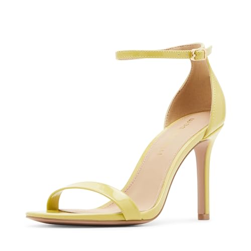 Madden Girl Women's Brazen Heeled Sandal, Chartruse, 11