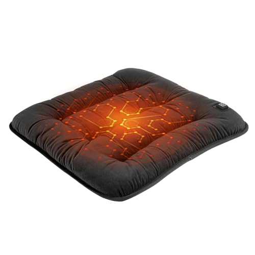 Kwak's Beheiztes Stadion-Sitzkissen, 3 Heizstufen, kabellos,...