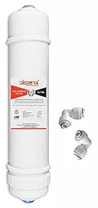 Dissora Ultra 10 Inch Inline Pre Carbon Filter Cartridge, Suitable for All Kind of RO UV UF Water Purifier, Pack of 1