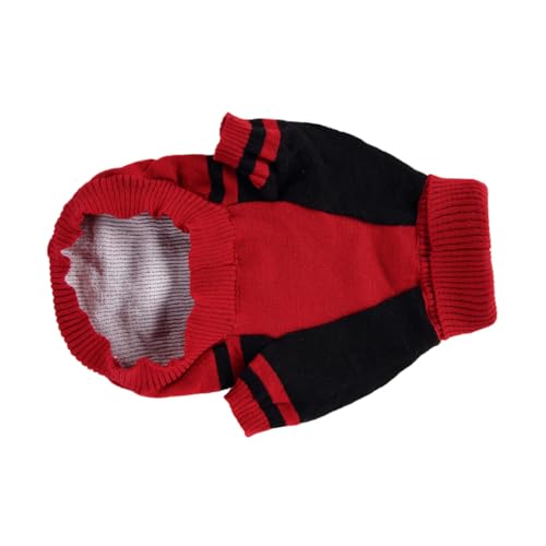 Disfraz de Perro Halloween con Motivo Calavera Talla L