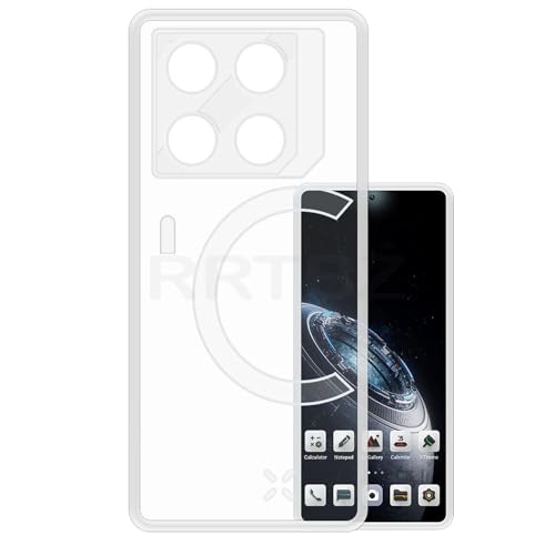 Image of Soft Silicone TPU Back Cover Compatible with Infinix GT 20 Pro, Transparent