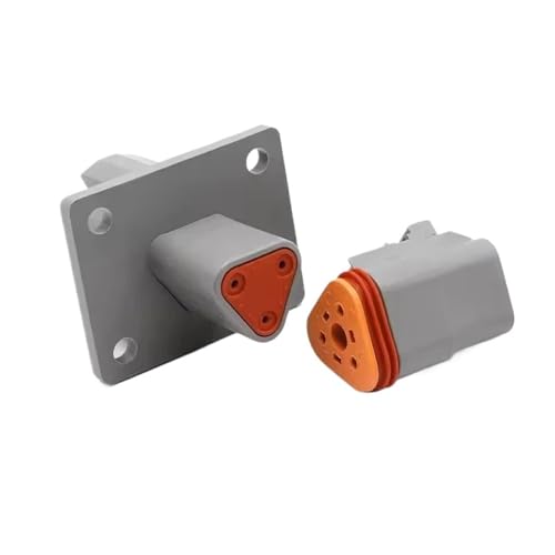 wangluan DT/DTM/DTP/DTF Multi-Pin Waterproof Connector | 22-14AWG Sealed Plug for Heavy Duty Truck & Bus Electrical Systems?(DT 